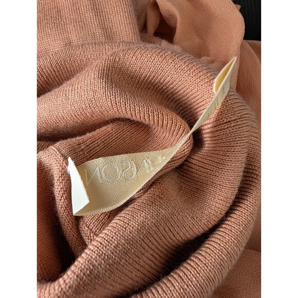 Ulla Johnson Orange Peach Liana Wool Silk Turtleneck Size M - Picture 8 of 9